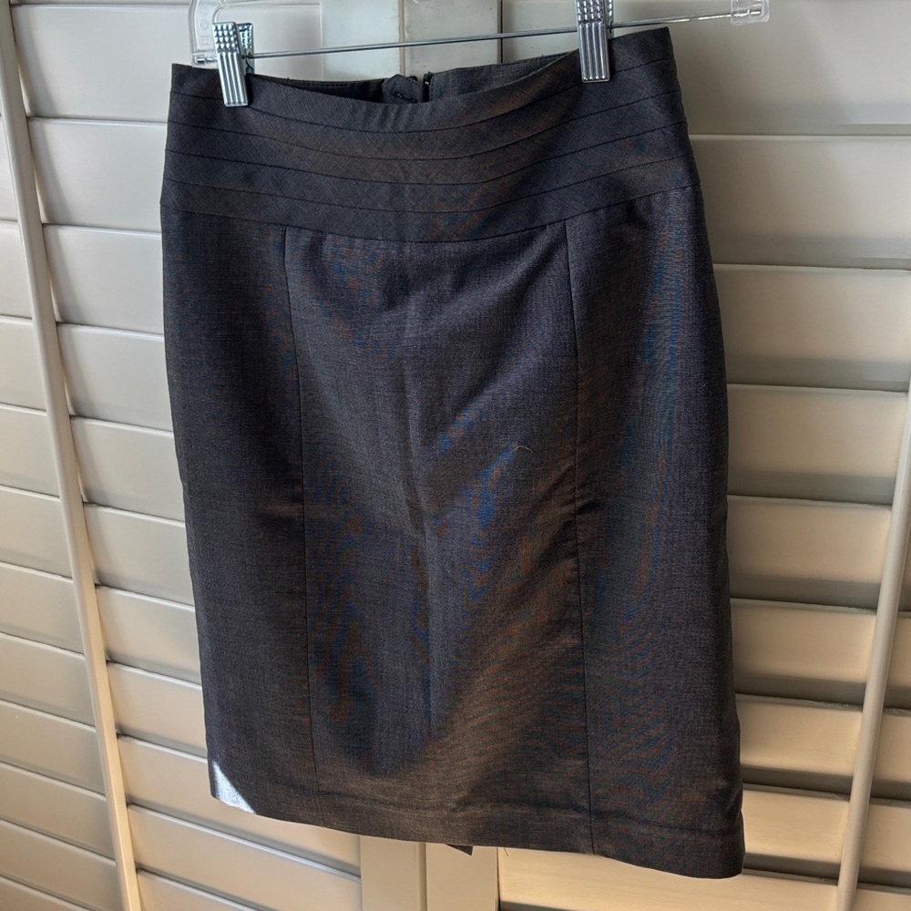 H&M Dark Gray Pencil Skirt